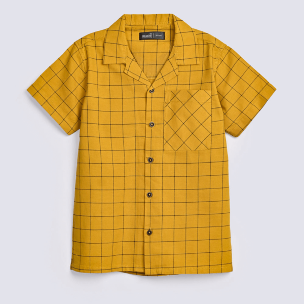 Buzzyflex Resort Collar Checkered Shirt